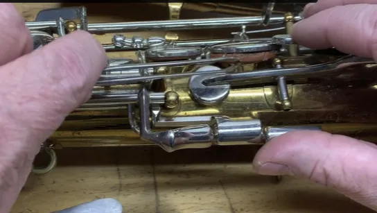 saxophone pad replacement process